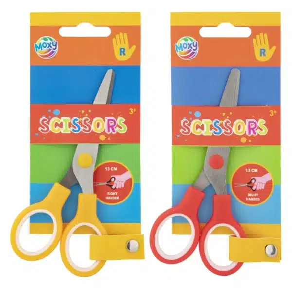 Round Edged School Scissors, 13 cm