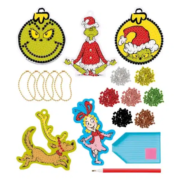 The Grinch MYO Diamond Painting Ornaments - Image 2