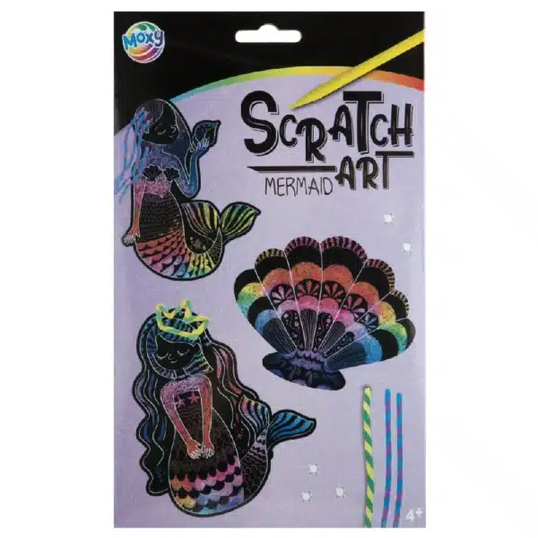 Make Your Own Scratch Art 4 Pcs, 4 Assorted - Image 6