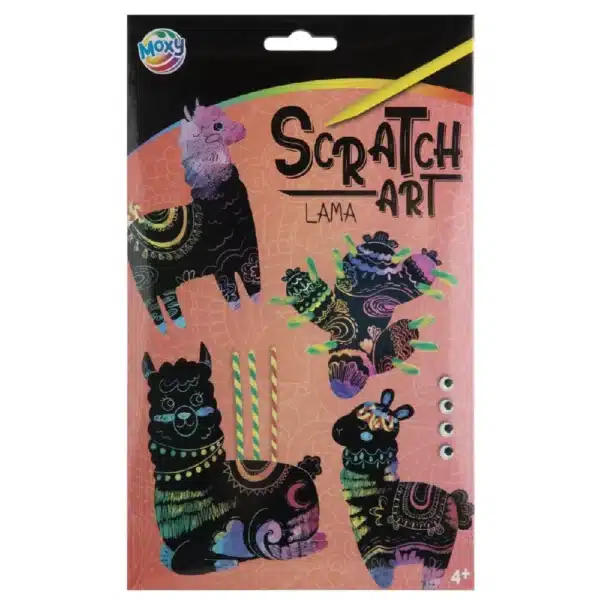 Make Your Own Scratch Art 4 Pcs, 4 Assorted - Image 5
