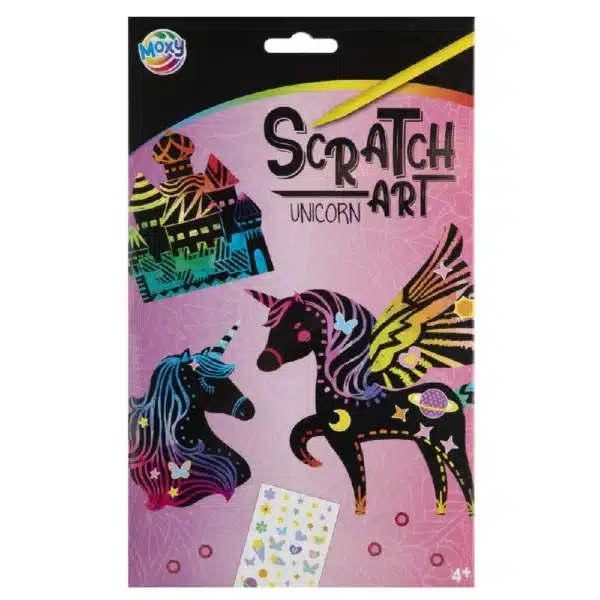 Make Your Own Scratch Art 4 Pcs, 4 Assorted - Image 3