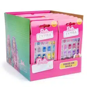 Barbie Core Press On Nails, Pack of 24 - 2 Assorted