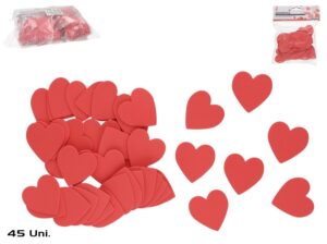 Heart Adhesive 45 Pcs 5x5cm