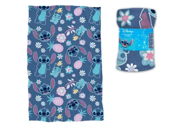 Stitch Coral Fleece Blanket 140x90cm