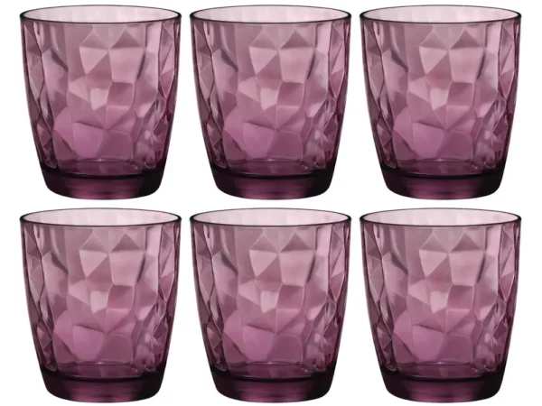 Diamond Glass Rock Purple 39cl