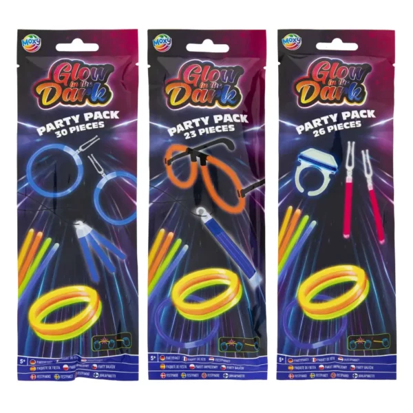 Glow Flying Disc,  3 Colours Assorted