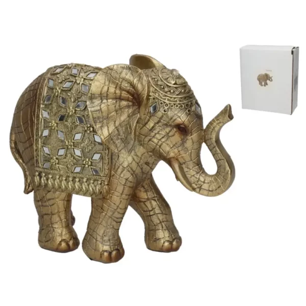 Indra Elephant Figure 23x8x19 Cm