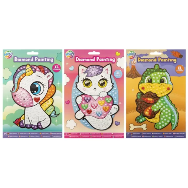 Diamond Painting A5 , 3 Assorted
