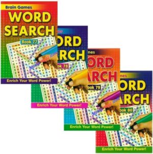 Wordsearch Pocket Book 4 Assorted