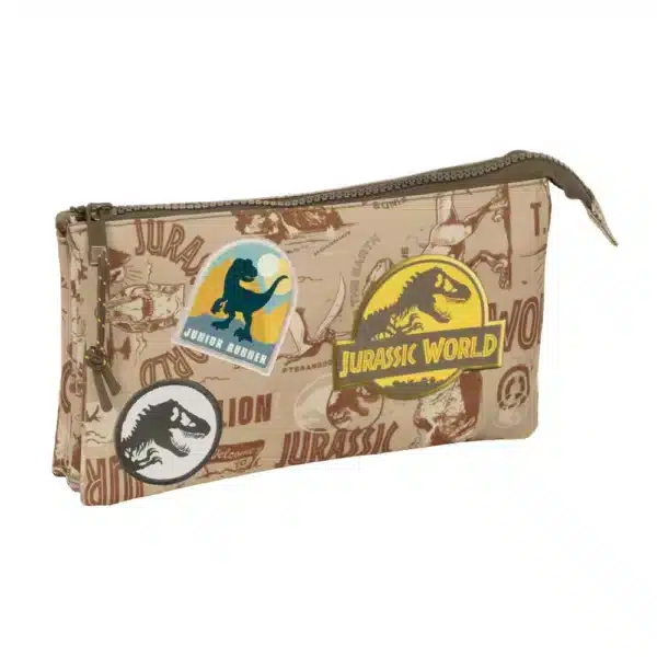 Triple Pencil Case Jurassic World