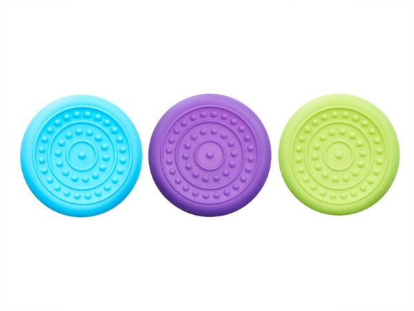 Disc For Pets Silicone Small - 3 Assorted Colours