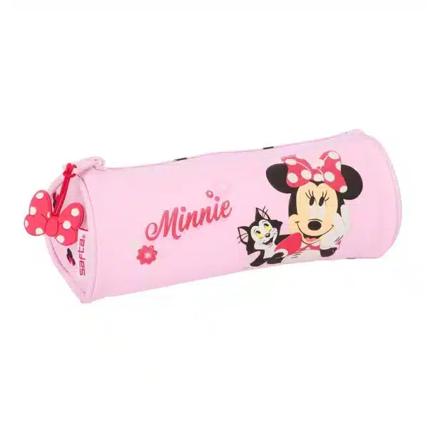 Round Pencil Case Minnie Mouse Naive