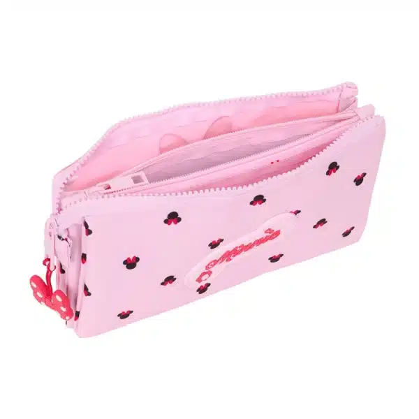Triple Pencil Case Minnie Mouse "Naive" - Image 2