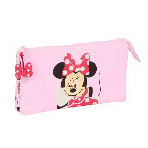 Triple Pencil Case Minnie Mouse "Naive"
