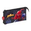 Triple Pencil Case Spiderman "Attack"