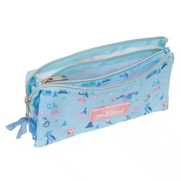 Triple Pencil Case Disney Frozen “Ice Magic” - Image 3