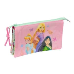 Triple Pencil Case Princess Disney Bloom