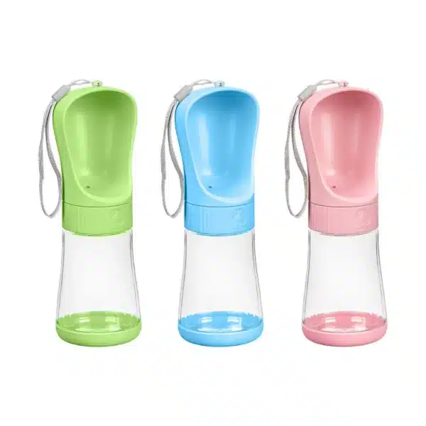 Pet Portable Plastic Drinking Bottle 330ml