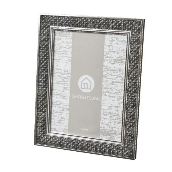 Photo Frame 15x20cm, Black/Silver