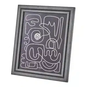 Grey/Black Photo Frame 20x25cm