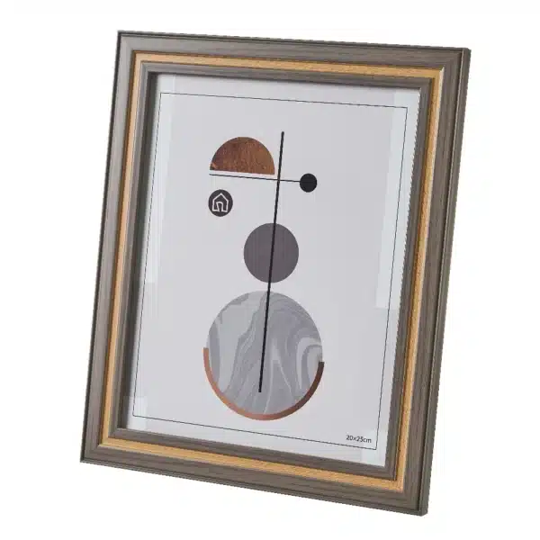 Photo Frame 20x25cm, Grey/Wood