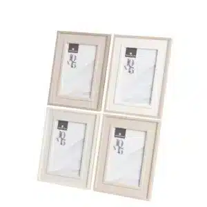 Wooden Photo Frame 10x15cm, Neutrals