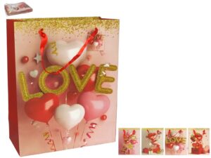 Large "Love" Gift Bag 42x31x12cm