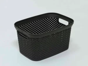 3 Ltrs Brown Plastic Organiser Basket