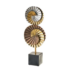 Decorative Figure Metal Ornament 17 X 8 X 43 Cm