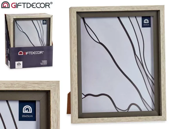 20x25cm Grey Edge Natural Photo Holder