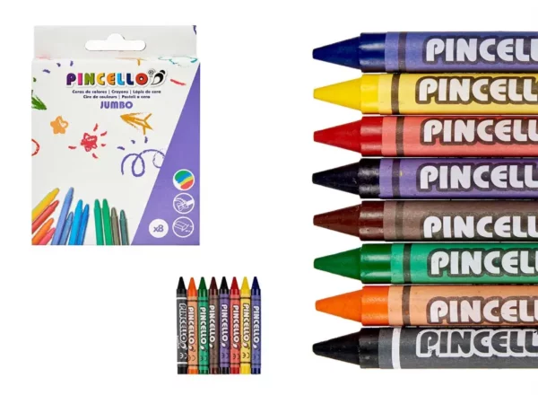 8pcs Jumbo Crayons