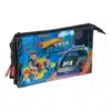Triple Pencil Case Hot Wheels Let's Race