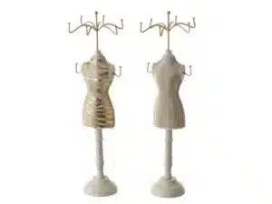 Jewellery Box Mannequin 2 Assorted models 12 X 12 X 40cms