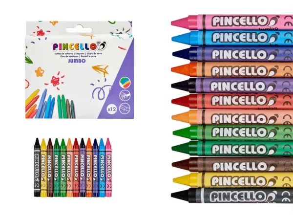12pcs Jumbo Crayons