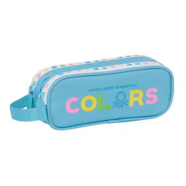 Double Pencil Case Benetton "Spring"