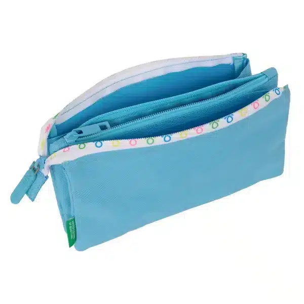 Triple Pencil Case Benetton "Spring" - Image 2