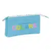 Triple Pencil Case Benetton "Spring"