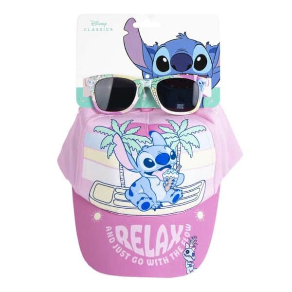 Baseball Cap + Sunglasses Stitch set