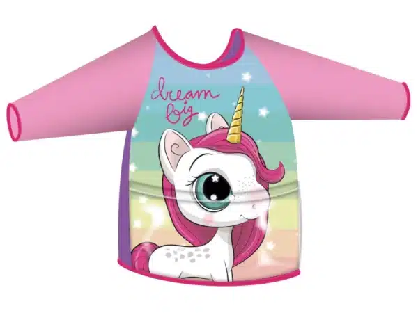 Unicorn Long Sleeved Craft Apron