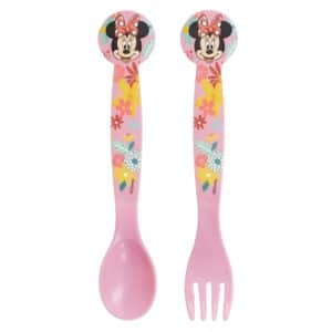 2 Pcs Cutlery Set In Polybag Minnie Mouse