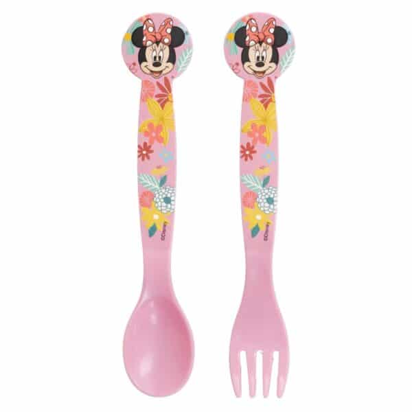 2 Pcs Cutlery Set In Polybag Minnie Mouse