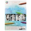Velvet Colouring A4 4 Sheets, 4 Assorted Designs - Image 2