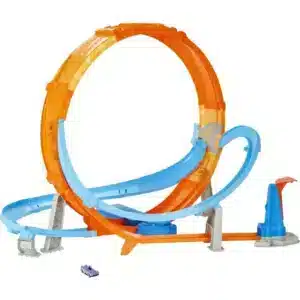 Hot Wheels Massive Loop Mayhem Track Set With 70cm Tall Track Loop