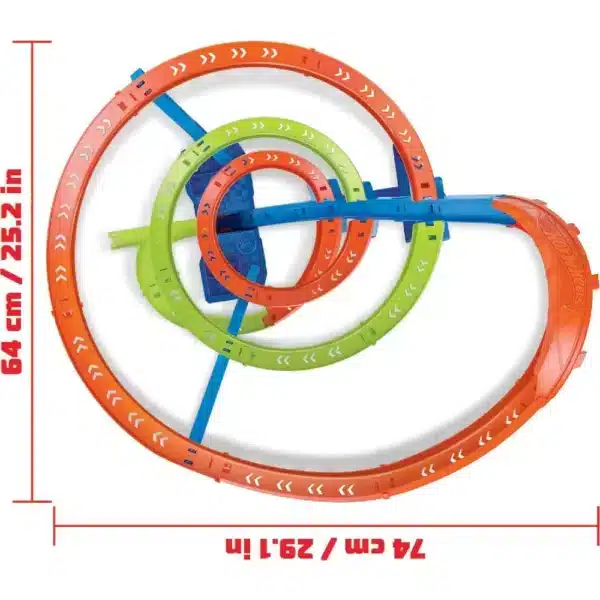 Hot Wheels Spiral Speed Crash Playset - Image 3