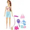 Barbie Doll With Puppy, Workout Outfit, Roller Skates And Tennis - Image 2