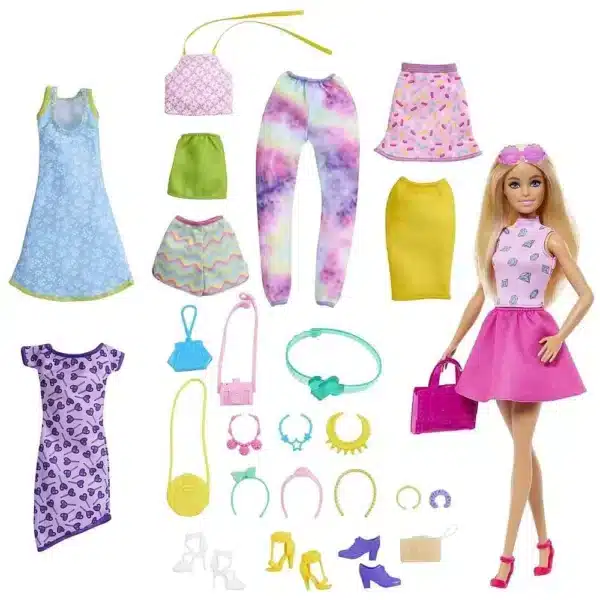 Barbie CloThes And Doll, Mix-And-Match Fashions And Accessories