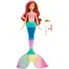 Mattel Disney Princess Toys, Ariel Swimming Mermaid Fashion Doll with Color-Change Hair & Tail, Inspired by The Little Mermaid Movie - Image 4