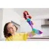 Mattel Disney Princess Toys, Ariel Swimming Mermaid Fashion Doll with Color-Change Hair & Tail, Inspired by The Little Mermaid Movie - Image 3