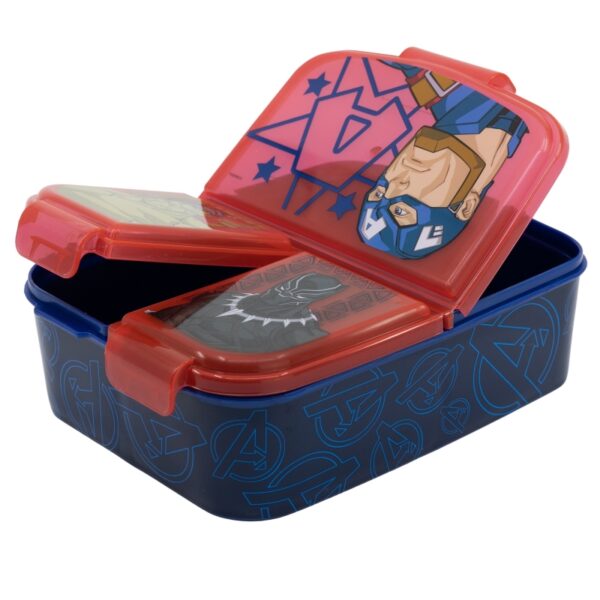 Multi Compartment Sandwich Box Avengers