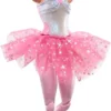Barbie Dreamtopia Twinkle Lights Ballerina Doll with Blonde Hair & Light-Up Feature Wearing Royal Headband & Pink Tutu - Image 4